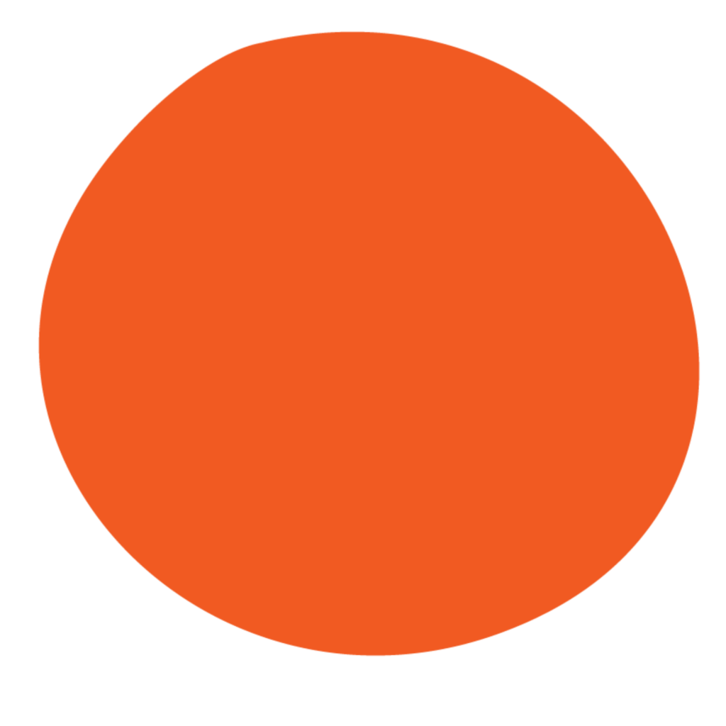 orange solid organic circle