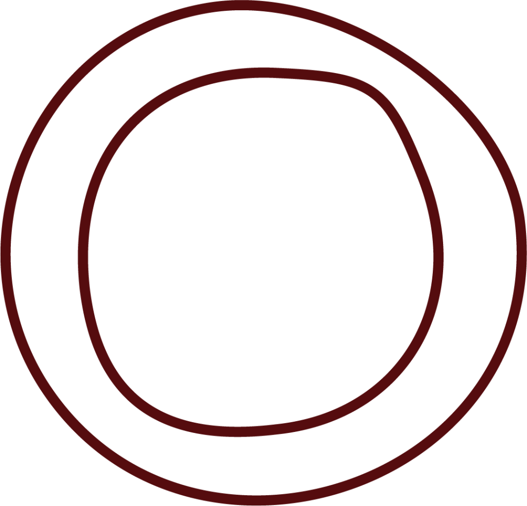 organic maroon Aboriginal circle